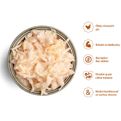 Thrive Cat - Kuracie prsia 75g obsah